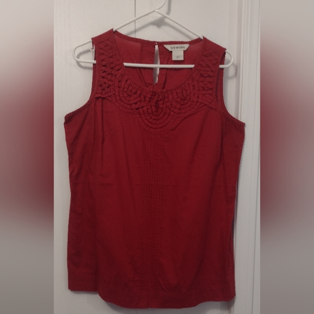 St.John's Bay sleeveless top ptp